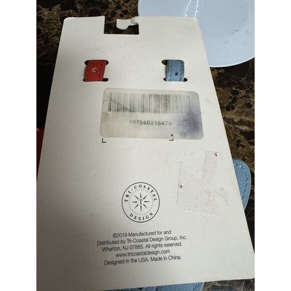 Travel Luggage Tags Frenchie / Boston Terrier Dog Set Of 2 - Picture 4 of 6